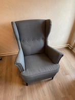 Strandmon IKEA stoel grijs, Huis en Inrichting, Fauteuils, Ophalen, Zo goed als nieuw, 75 tot 100 cm, 50 tot 75 cm