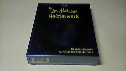 Dr Mabuses Meisterwerk / duitse blu-ray box, Cd's en Dvd's, Blu-ray, Nieuw in verpakking, Klassiekers, Boxset, Verzenden