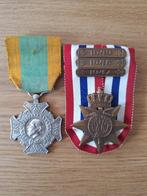 KNIL medailles, Onderscheidingen, Verzamelen, Militaria | Tweede Wereldoorlog, Azië, Ophalen of Verzenden, Landmacht, Lintje, Medaille of Wings