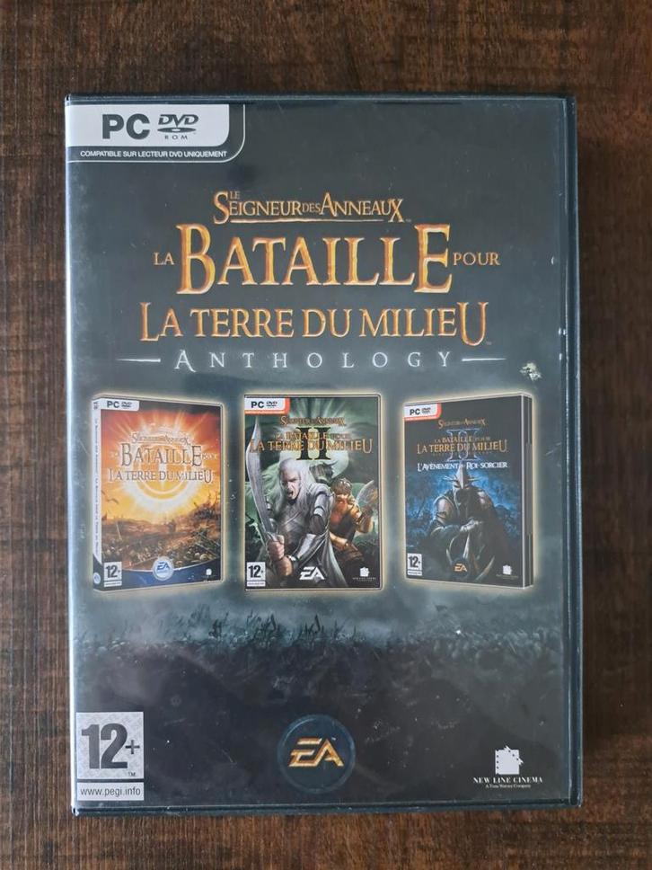 The Battle for Middle-Earth - Anthology Set, Spelcomputers en Games, Games | Pc, Zo goed als nieuw, Strategie en Constructie, 1 speler