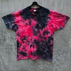 Rood zwart tie dye fret & maan print t-shirt unisex maat 5XL, Kleding | Heren, Grote Maten, Spiral Creaties, Shirt, Nieuw, Ophalen of Verzenden