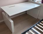 Verstelbaar stevige kantoor tafel 160 x 80 cm, Ophalen, In hoogte verstelbaar, Zo goed als nieuw, Bureau