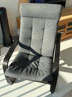 Ikea Poang Stoel - Grijs, Minder dan 50 cm, Gebruikt, Minder dan 75 cm, Ophalen of Verzenden