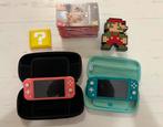 2x switch lite voor hem en voor haar met 10 spellen, Spelcomputers en Games, Ophalen of Verzenden, Roze of Coral, Zo goed als nieuw