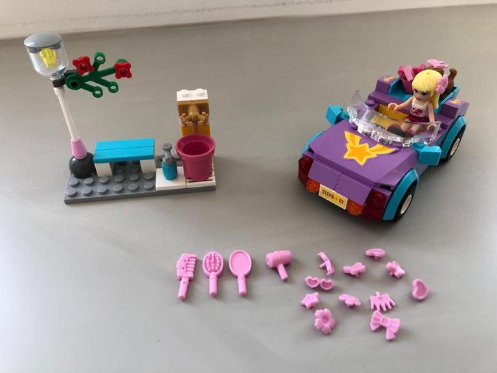 LEGO Friends – Cabriolet (3183), Kinderen en Baby's, Speelgoed | Duplo en Lego, Zo goed als nieuw, Lego, Complete set, Ophalen of Verzenden