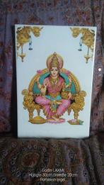 Godin Laxmi. Porselein Tegel - 30x20 cm, Ophalen of Verzenden