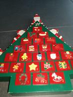 Adventskalender Kerstboom hout 47 x 40 cm, Ophalen of Verzenden, Gebruikt