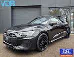 Audi A3 Sportback 35 TFSI S-Line FACELIFT RS STOELEN CARBON!, Auto's, 1498 cc, 4 cilinders, 150 pk, Zwart