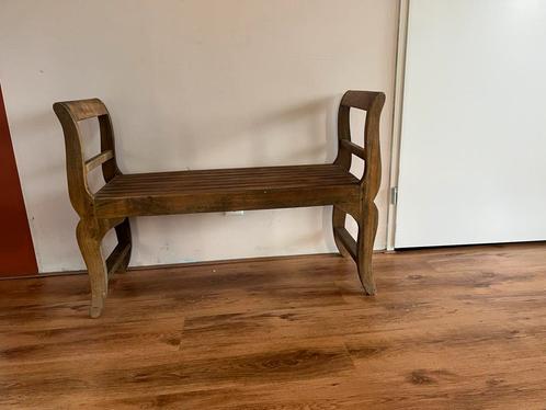 Antiek vintage bankje, Antiek en Kunst, Antiek | Meubels | Stoelen en Banken, Ophalen