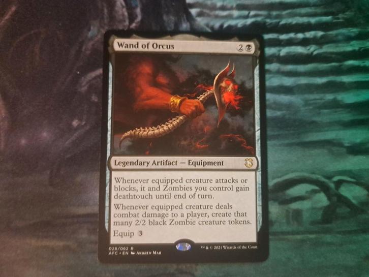 Wand of Orcus, Hobby en Vrije tijd, Verzamelkaartspellen | Magic the Gathering, Zo goed als nieuw, Ophalen of Verzenden