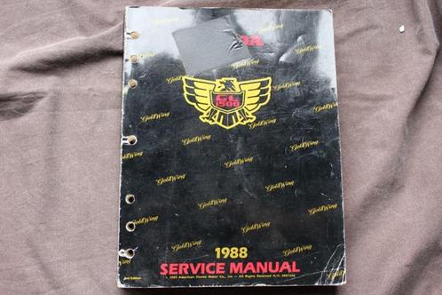 Honda GL1500 Goldwing 1988 motorcycle service manual, Motoren, Handleidingen en Instructieboekjes, Honda, Ophalen of Verzenden