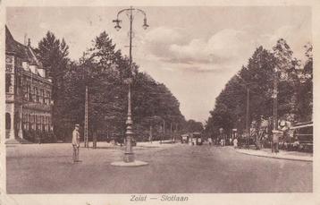 zeist slotlaan  tram enz 1930 tekst/zegel  beschikbaar voor biedingen