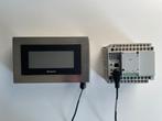 Panasonic PLC CPU logic controller inclusief HMI display, Ophalen of Verzenden, Zo goed als nieuw