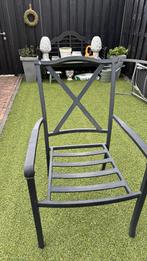 Aluminium tuinstoelen, Ophalen of Verzenden, Gebruikt, Aluminium