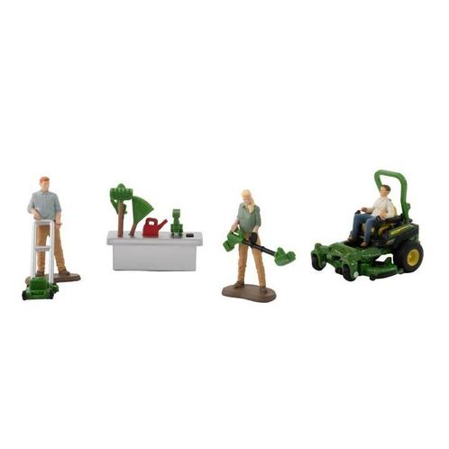 John Deere Garden Playset, Hobby en Vrije tijd, Modelauto's | 1:32, Zo goed als nieuw, Tractor of Landbouw, Britains, Ophalen of Verzenden