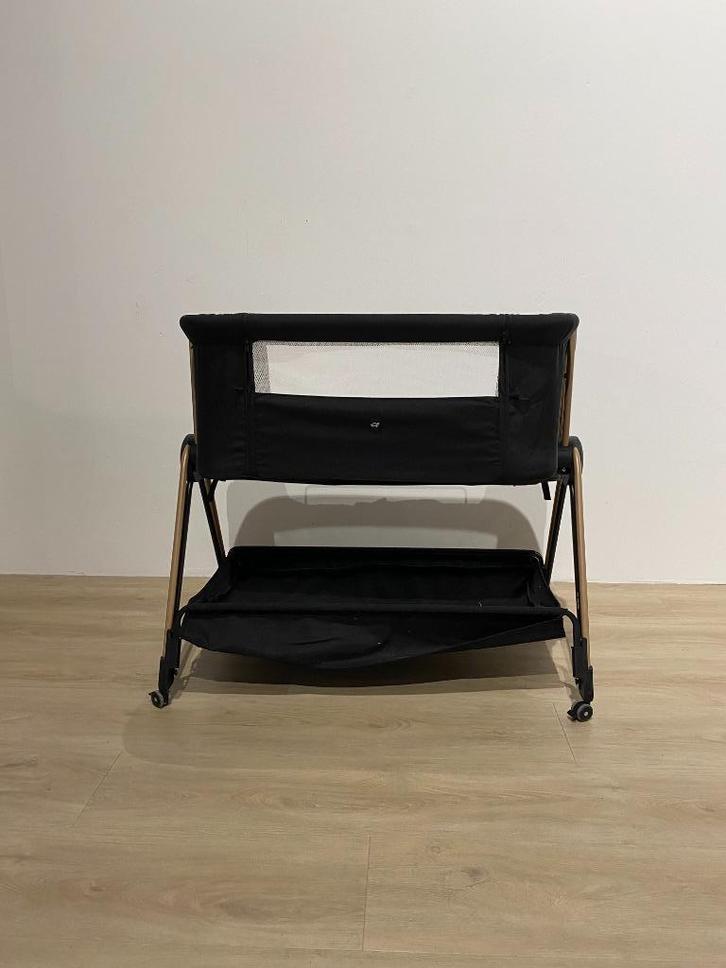 Puck Claire Co-Sleeper - Zwart / Goud, Kinderen en Baby's, Babywiegjes en Ledikanten, Zo goed als nieuw, Wieg, Ophalen