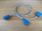 Kabel met 3 monitoraansluitingen (lichtblauw), Computers en Software, Pc- en Netwerkkabels, Gebruikt, Ophalen of Verzenden