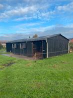 2 paards paardenstal met berging 9x6 met trailer carport 5x4, Dieren en Toebehoren, Stalling en Weidegang