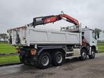 MERCEDES-BENZ AROCS 3243 fassi f175a023, Auto's, Automaat, Euro 6, 428 pk, Wit