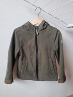 Groene HEMA Softshell Jas Maat 98/104, Ophalen of Verzenden, Zo goed als nieuw, HEMA, Jongen of Meisje