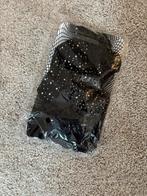 Nieuwe netpanty met glitterstenen, Kleding | Dames, Leggings, Maillots en Panty's, Verzenden, Zwart, Nieuw, Maat 44/46 (L)