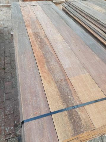 Gebruikte hardhouten palen- damwandplanken, gerecycled azobe beschikbaar voor biedingen