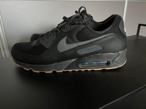 Exclusieve Nike Air Max 90 Black Smoke Grey Gum maat 47,5!!!, Kleding | Heren, Schoenen, Zo goed als nieuw, Sneakers of Gympen