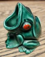 Vintage Goebel West-Germany keramische kikker, Verzamelen, Beelden en Beeldjes, Ophalen of Verzenden, Gebruikt, Dier