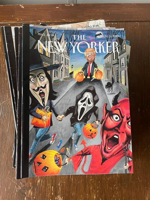 The New Yorker tijdschriften (2018–2019) – meer dan 50 stuks, Boeken, Essays, Columns en Interviews, Zo goed als nieuw, Ophalen of Verzenden