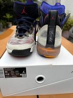 Air Jordan XXXVII (maat 44), light bone, fire red & black, Overige kleuren, Ophalen of Verzenden, Sneakers of Gympen, Gedragen