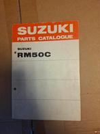 Suzuki RM50C Onderdelen Catalogus, Ophalen of Verzenden, Suzuki