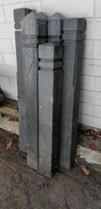 6x kunststof diamantkop paal ca 140 cm een koop € 35, Ophalen, Gebruikt, Minder dan 180 cm, Palen