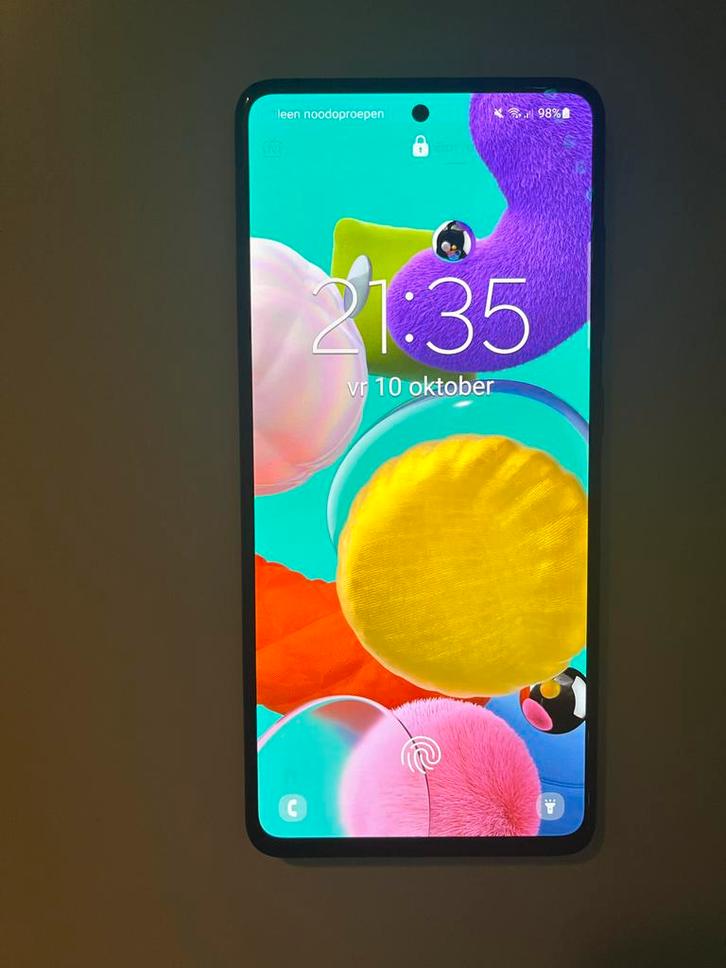 Samsung Galaxy A51 - 128gb - zwart, Telecommunicatie, Mobiele telefoons | Samsung, Gebruikt, Galaxy A, 128 GB, Zonder abonnement