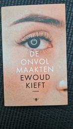 De onvolmaakten – Ewoud Kieft, Ophalen of Verzenden, Zo goed als nieuw, Nederland