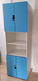 Ikea Småstad kast blauw, Kinderen en Baby's, Kinderkamer | Commodes en Kasten, Kast, 105 cm of meer, Gebruikt, Minder dan 50 cm