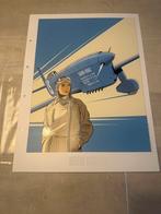 Hélène Boucher A3 print, Eén stripboek, Ophalen of Verzenden, Gelezen