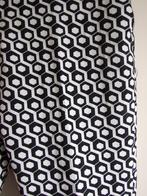 Vanilia nieuw zwarte/witte broek in retroprint 38, Maat 38/40 (M), Overige kleuren, Vanilia, Nieuw