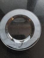 Glazen Schaal/Bord met Motief, Huis en Inrichting, Keuken | Servies, Ophalen, Glas, Overige stijlen, Schaal of Schalen