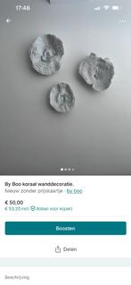 By boo wanddecoratie koraal, Ophalen, Zo goed als nieuw