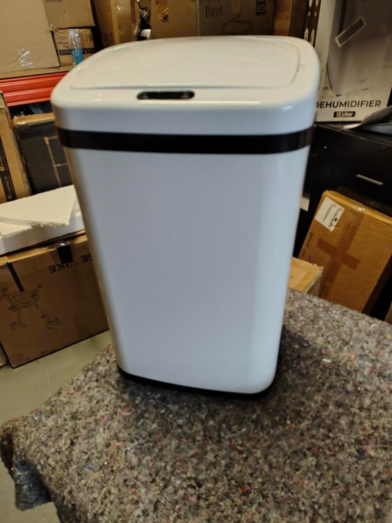 Prullenbak met sensor - Hygiënisch en handig!, Kunststof, 50 tot 75 cm, Nieuw, Ophalen of Verzenden