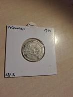 Zilveren 1/2 Gulden Wilhelmina 1905 - Fraai ++, ½ gulden, Zilver, Ophalen of Verzenden, Koningin Wilhelmina