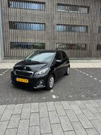 Peugeot 108 1.0 12V E-vti 51KW 5DR 2015 Zwart, Auto's, Voorwielaandrijving, 4 stoelen, Zwart, Origineel Nederlands