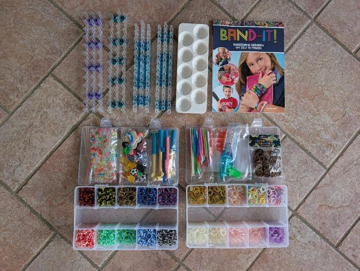 Grote loom elastiekjes collectie, Hobby en Vrije tijd, Knutselen, Overige typen, Ophalen of Verzenden