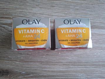 nieuwe pot Olay Vitamine C + AHA – Dagcrème (advr 17) beschikbaar voor biedingen