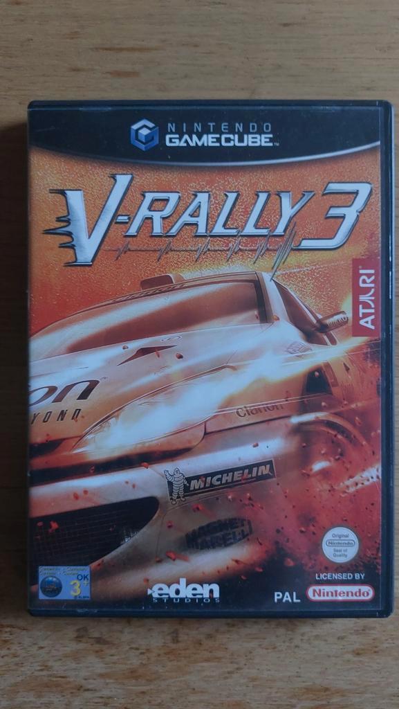 V-Rally 3 GameCube, Spelcomputers en Games, Games | Nintendo GameCube, Gebruikt, Racen en Vliegen, 1 speler, Vanaf 3 jaar, Ophalen of Verzenden