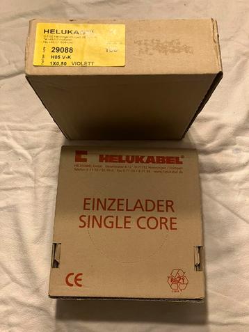 Helukabel montagesnoer H05V-K 1x0,5mm2 Violet beschikbaar voor biedingen