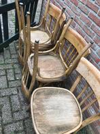 orginele franse cafe stoelen beuken hout, Ophalen, Gebruikt, Frans, Bruin