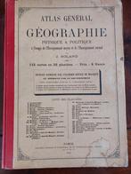Oude Franse schoolatlas uit 1900 door J. Roland, Antiek en Kunst, Ophalen of Verzenden