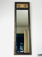 Antieke langwerpige Franse wandspiegel 1900, Ophalen of Verzenden, Rechthoekig, Minder dan 50 cm