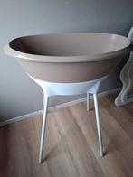 Luma badje taupe/wit incl. Standaard, Zo goed als nieuw, Badje, Standaard, Ophalen